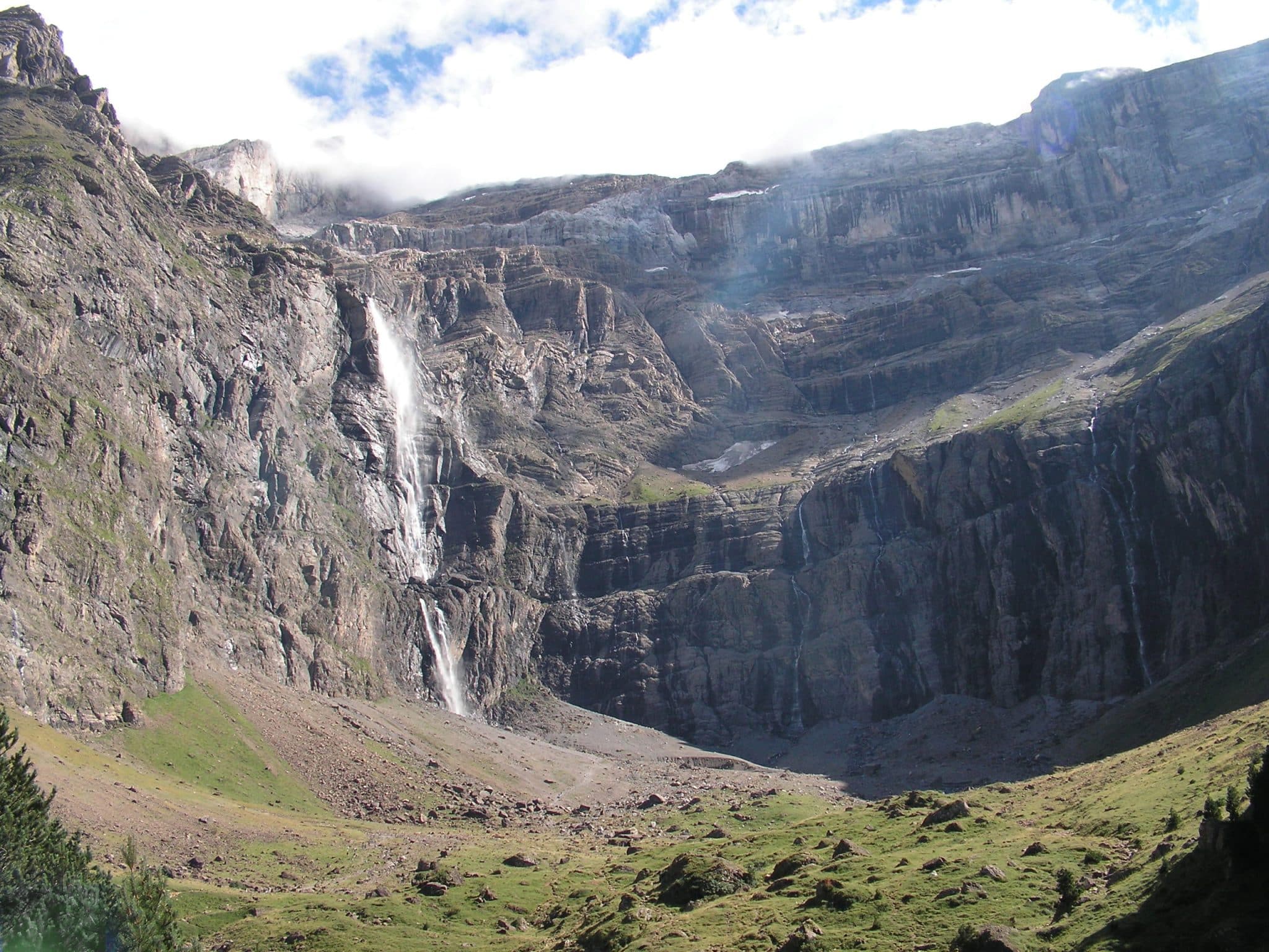 La cascade de Gavarnie (Hautes-Pyrénées)