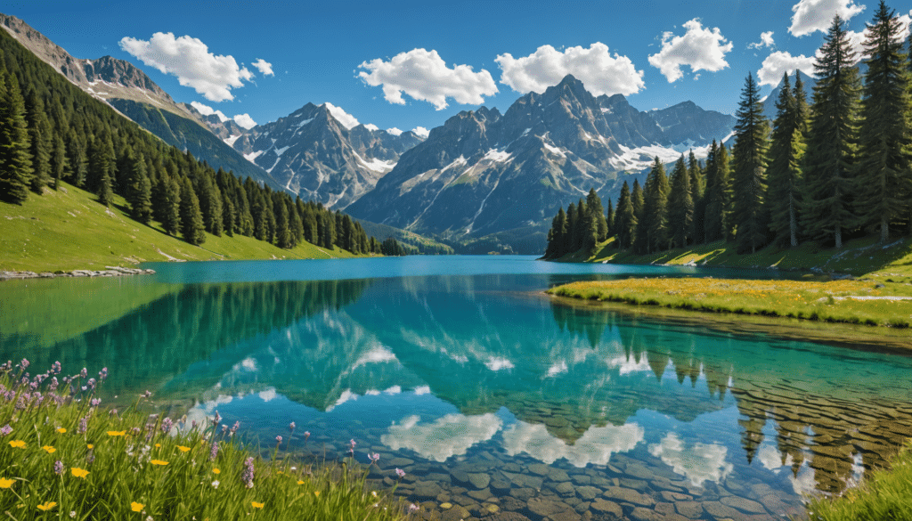 découvrez les plus beaux lacs des alpes françaises, des paysages naturels à couper le souffle parfaits pour les amateurs de randonnée, de nature et de détente.