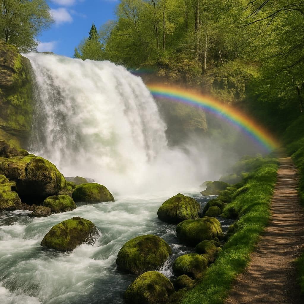 Découvrez pourquoi les cascades sont particulièrement impressionnantes au printemps, grâce à la fonte des neiges et aux précipitations abondantes qui amplifient leur beauté et leur puissance.