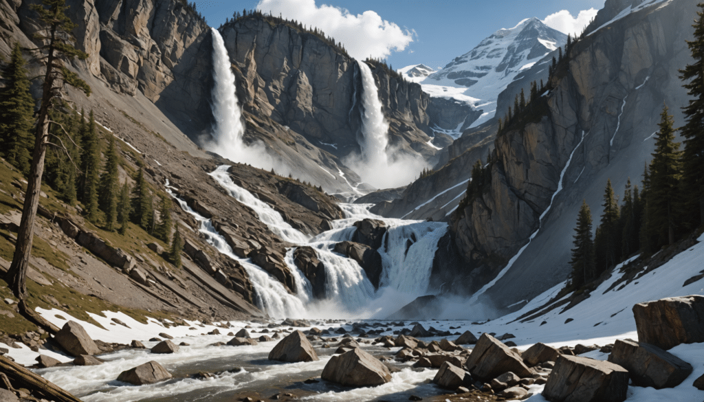 découvrez comment les phénomènes naturels, tels que l'érosion, les avalanches et les glissements de terrain, modifient et transforment les paysages de montagne au fil du temps.