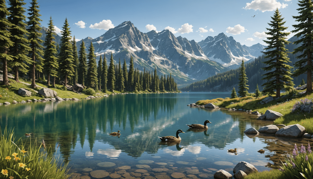 découvrez les animaux fascinants qui habitent les environs des lacs de montagne, leur habitat naturel, et comment ils s'adaptent à cet environnement unique.